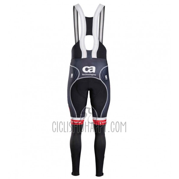 Trek Segafredo Cycling Jersey Bib Tight 2017 Long Sleeve White
